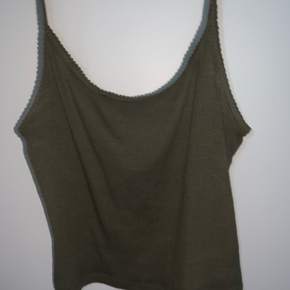 Wild Fable green cropped tank
